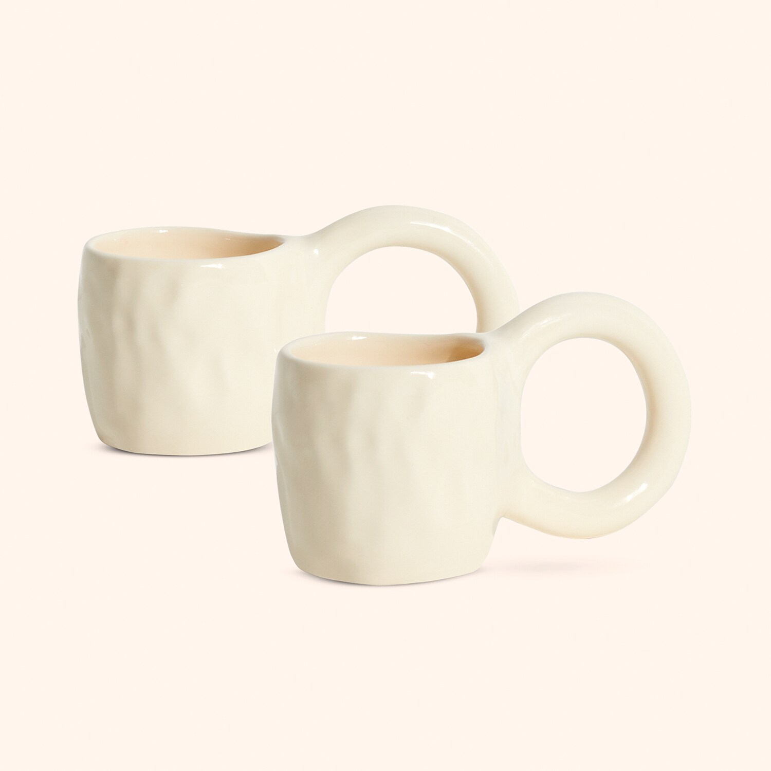 Lot de 2 Tasses à café Donut de Pia Chevalier